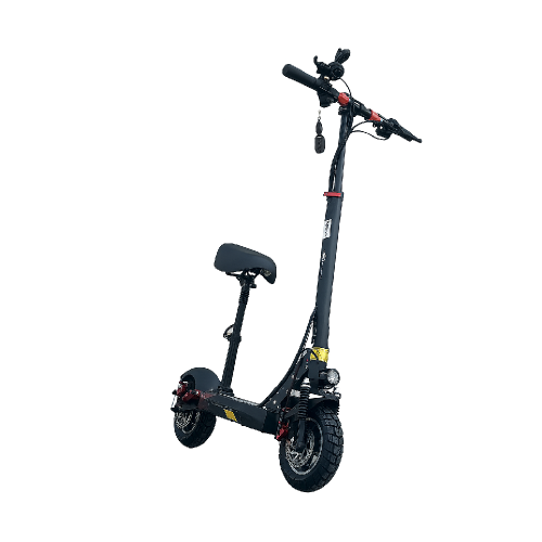 Электросамокат Drongo DG-03, чёрный (максимальная скорость 50 км/ч, запас хода 40–50 км, мощность двигателя 1600 Вт)