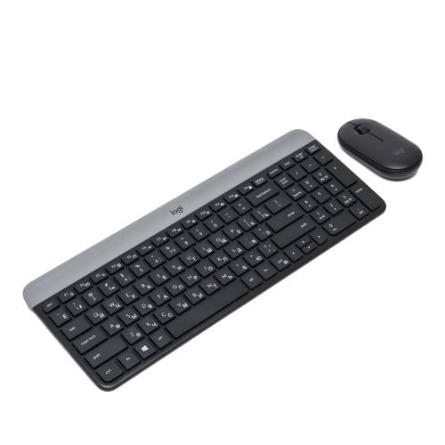 Simsiz klaviatura va sichqoncha to‘plami Logitech MK470 SLIM COMBO RUS