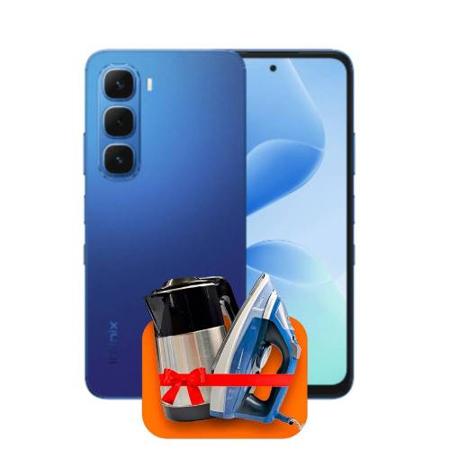Infinix Hot 60i 8/256ГБ 4G (Shadow Blue) + (Утюг или электрочайник) + 100 ГБ интернета + 3 месяца ТV-COM в подарок!