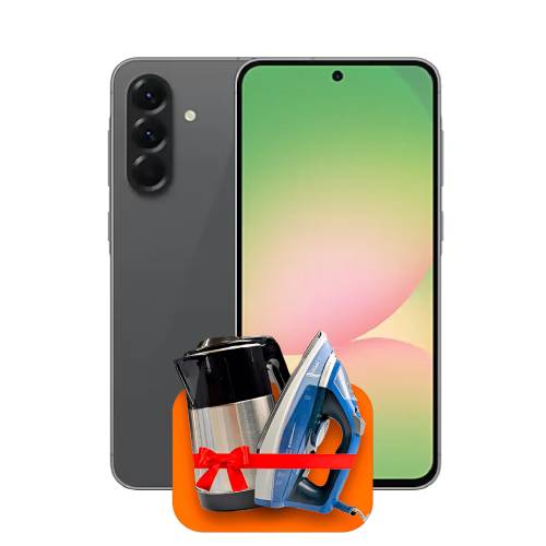 Samsung Galaxy A56 8/256GB, Graphite + (Утюг или электрочайник) + 100 ГБ интернета + 3 месяца бесплатного TV-COM в подарок!