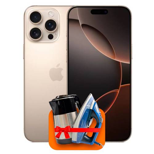 Apple iPhone 16 Pro Max 512GB (Desert Titanium) +100 GB of Internet + 3 months of TV-COM for free!