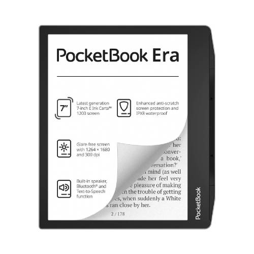Электронная книга PocketBook 700 Era, Stardust Silver, PB700-U-16-WW