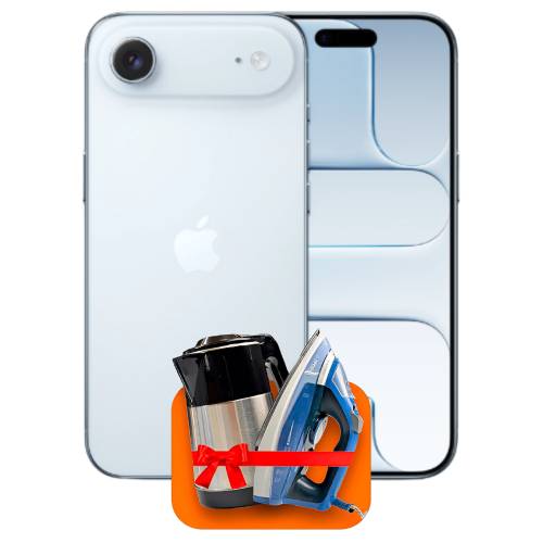 Apple iPhone Air 256ГБ (Sky Blue) + (Утюг или электрочайник) +100 ГБ интернета + 3 месяца ТV-COM в подарок!