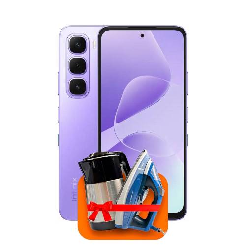 Infinix Hot 60i 4/128ГБ 4G (Soul Eye Purple) + (Утюг или электрочайник) + 100 ГБ интернета + 3 месяца ТV-COM в подарок!