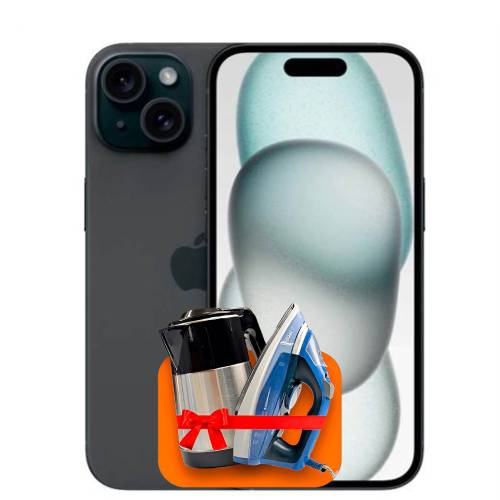 Apple iPhone 15 128GB Single (Черный) + (Dazmol yoki elektr choynak) + 100 ГБ интернета + 3 месяца ТV-COM в подарок!