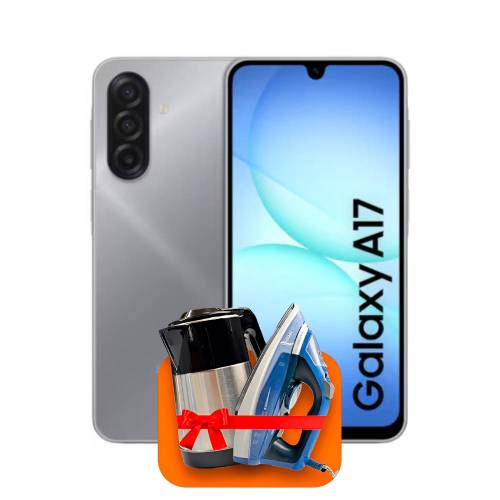Samsung Galaxy A17 8/256GB (Kulrang) + (Dazmol yoki elektr choynak) + 100 GB internet + 3 oy bepul TV-COM sovg‘a!