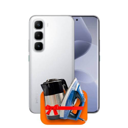 Infinix Hot 60 Pro+ 8/256GB 4G (Titanium Silver) + (Dazmol yoki elektr choynak) + 100 GB internet + 3 Oy bepul TV-COM sovg'a!