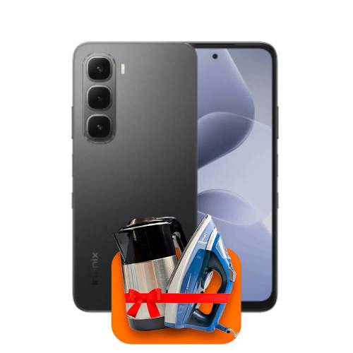 Infinix Hot 60i 4/128ГБ 4G (Sleek Black) + (Утюг или электрочайник) + 100 ГБ интернета + 3 месяца ТV-COM в подарок!