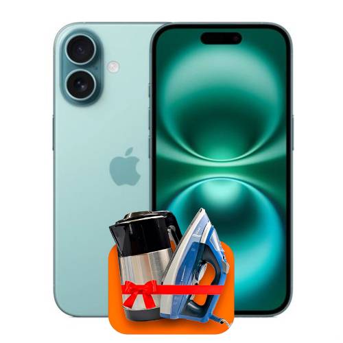 Apple iPhone 16 256GB (Teal) +100 GB of Internet + 3 months of TV-COM for free!