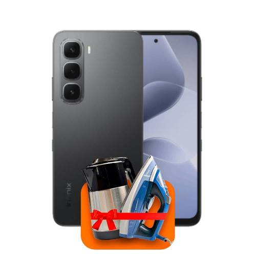 Infinix Hot 60i 4/256ГБ 4G (Sleek Black) + (Утюг или электрочайник) + 100 ГБ интернета + 3 месяца ТV-COM в подарок!