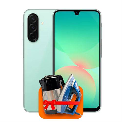 Samsung Galaxy A26 8/256ГБ (Mint) + (Утюг или электрочайник) + 100 ГБ интернета + 3 месяца ТV-COM в подарок!