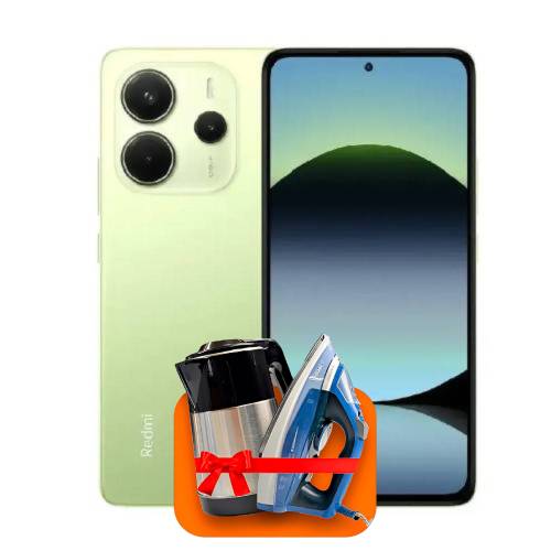 Xiaomi Redmi Note 14 6/128GB Global Version (Lime Green) + (Утюг или электрочайник) + 100 ГБ интернета + 3 месяца ТV-COM в подарок!