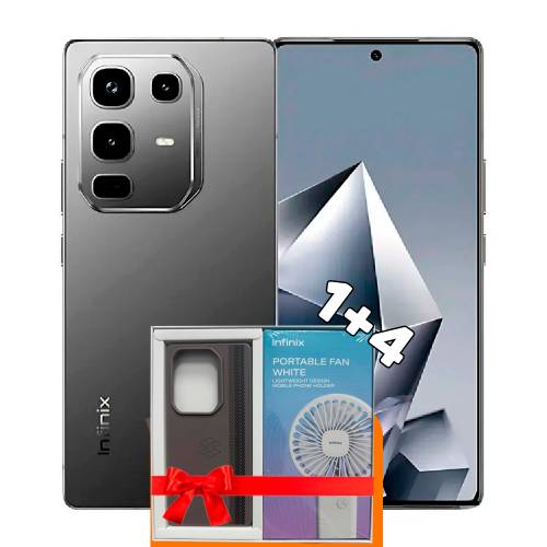 Infinix Note 50 Pro 12/256GB (Shadow Black) + Case + 100 GB of Internet + 3 months of TV-COM for free!